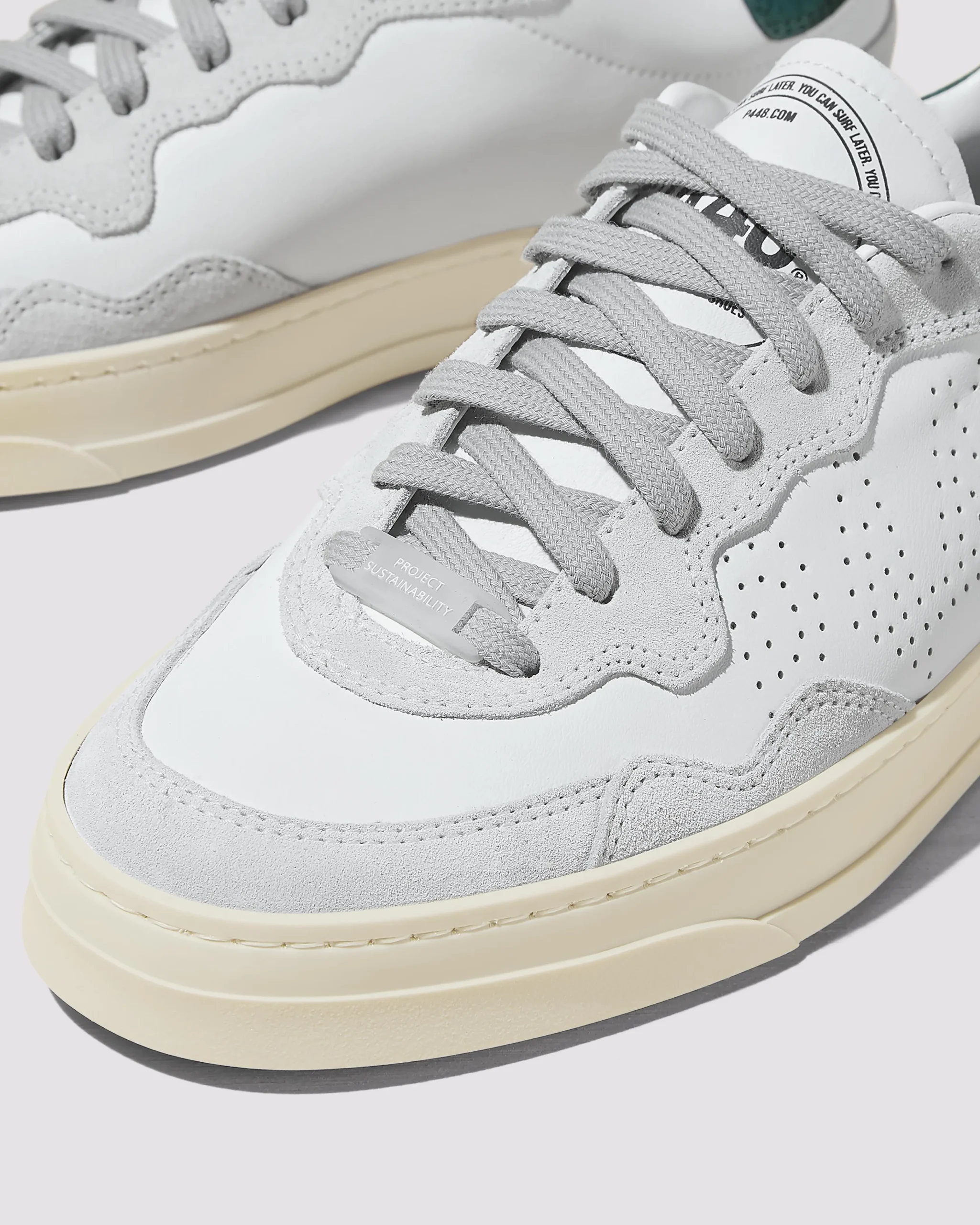 Women P448 Low Tops|Low Tops>Bali Recycled White/