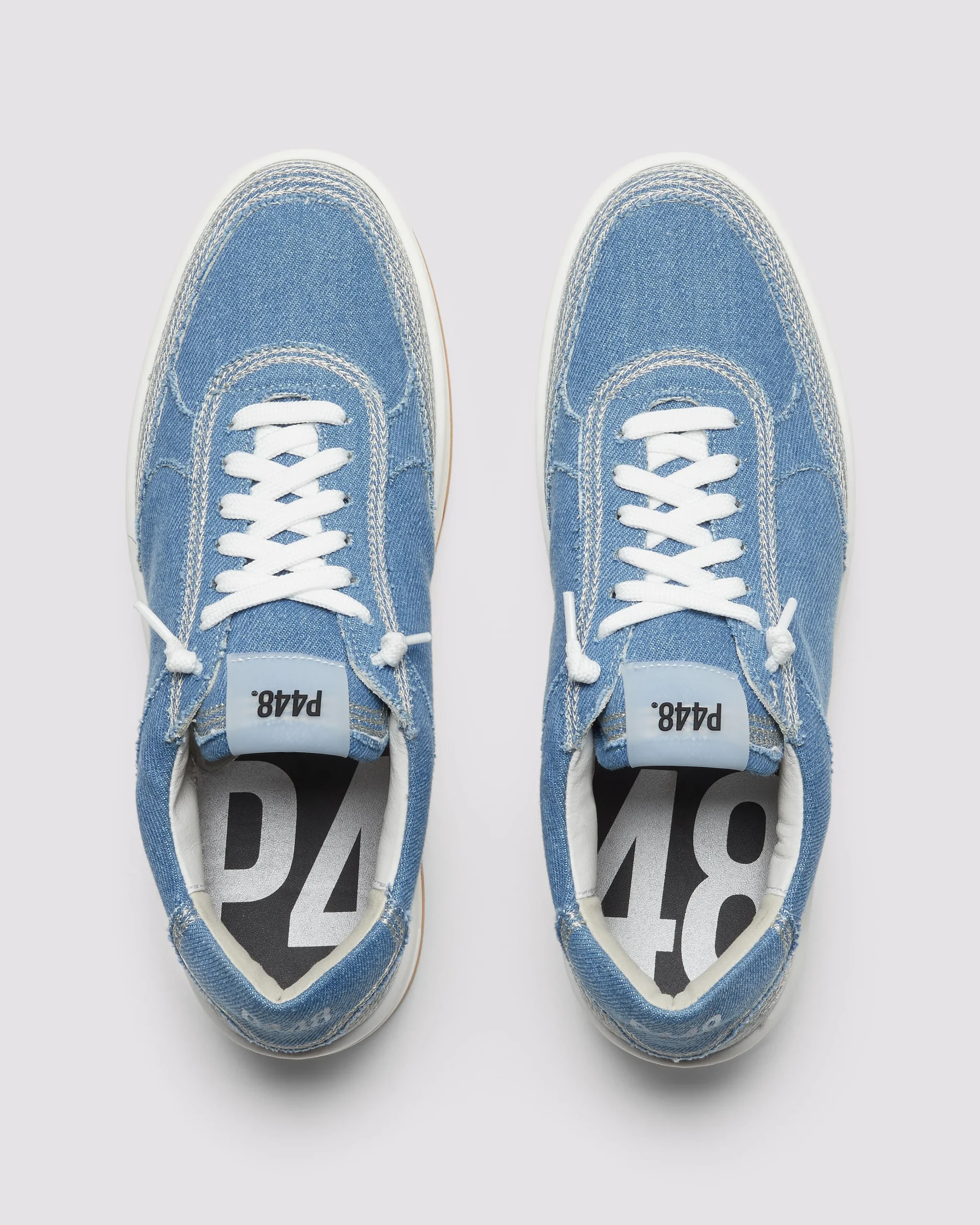 Women P448 Platforms|Low Tops>Empire Denim Stitch