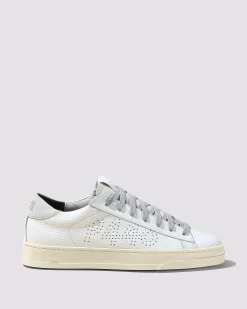 Women P448 Low Tops|Low Tops>Jack All White