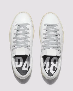 Women P448 Low Tops|Low Tops>Jack All White