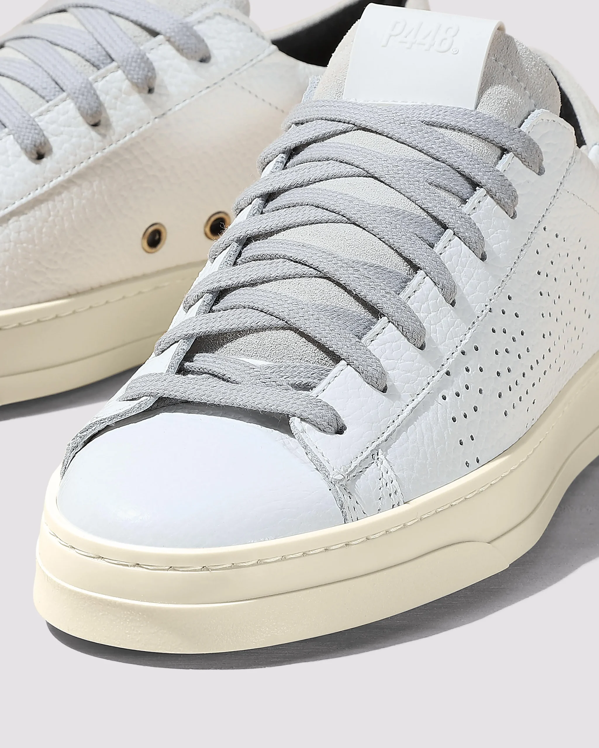 Women P448 Low Tops|Low Tops>Jack All White