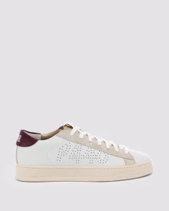 Women P448 Low Tops>Jack White/Gold
