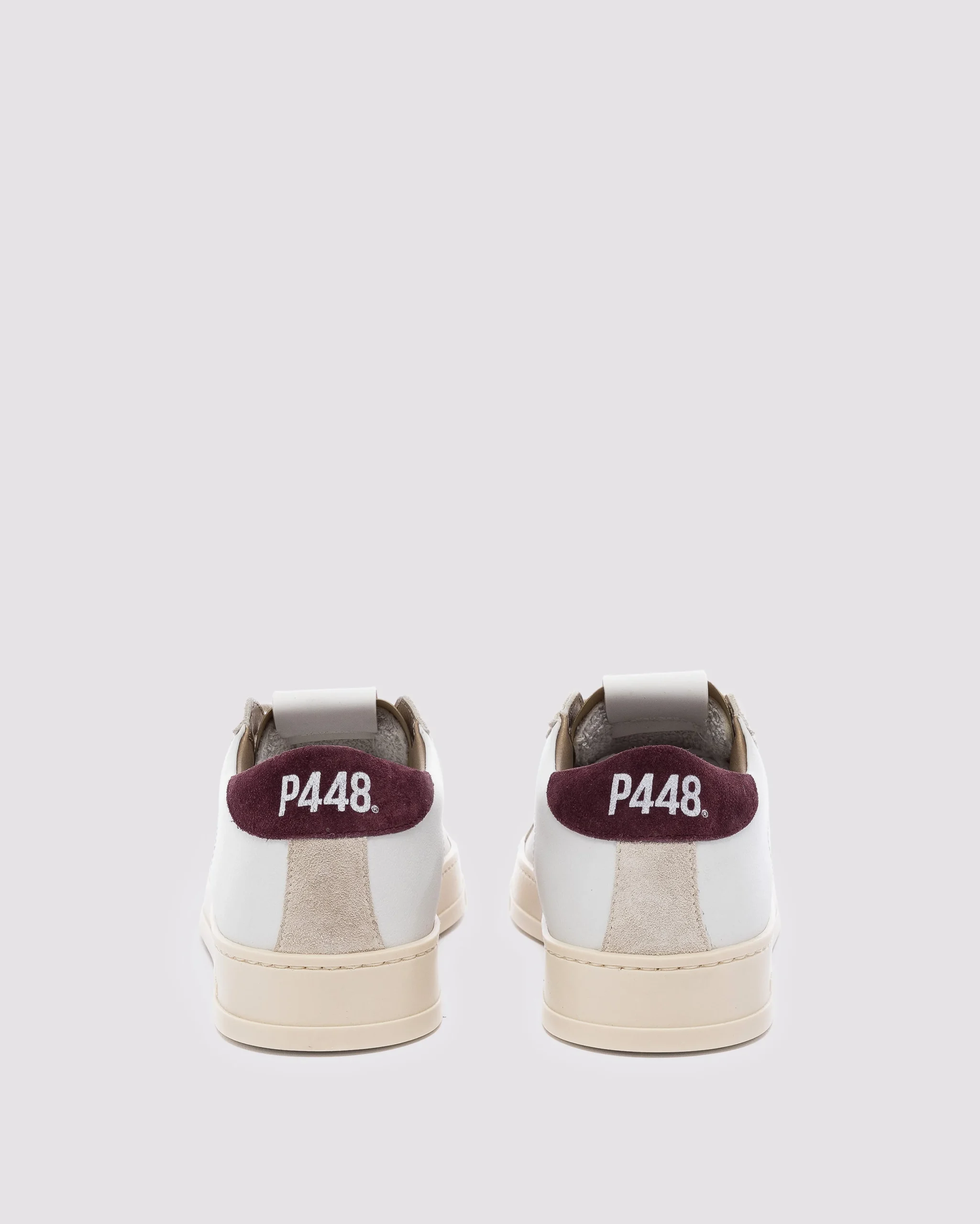 Women P448 Low Tops>Jack White/Gold