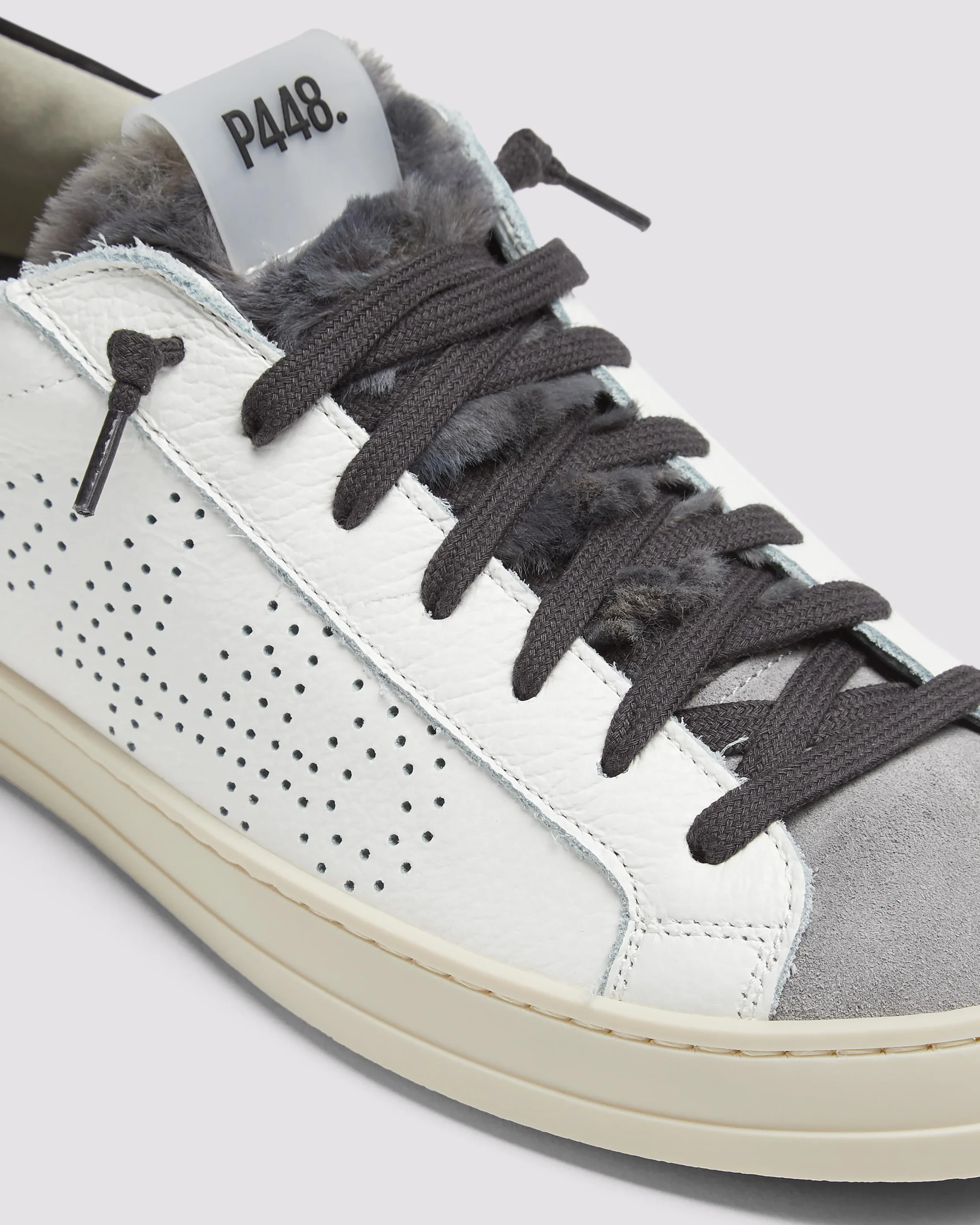 Women P448 Low Tops>John Charcoal