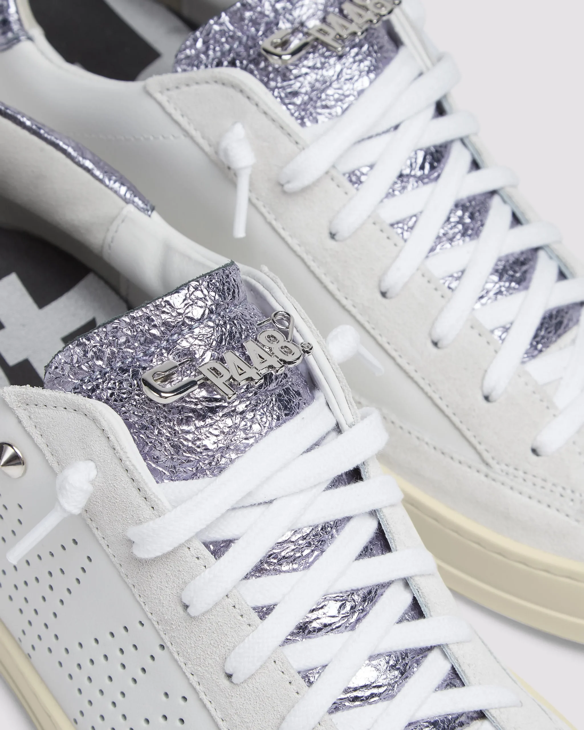 Women P448 Low Tops>John Lilac/Stud