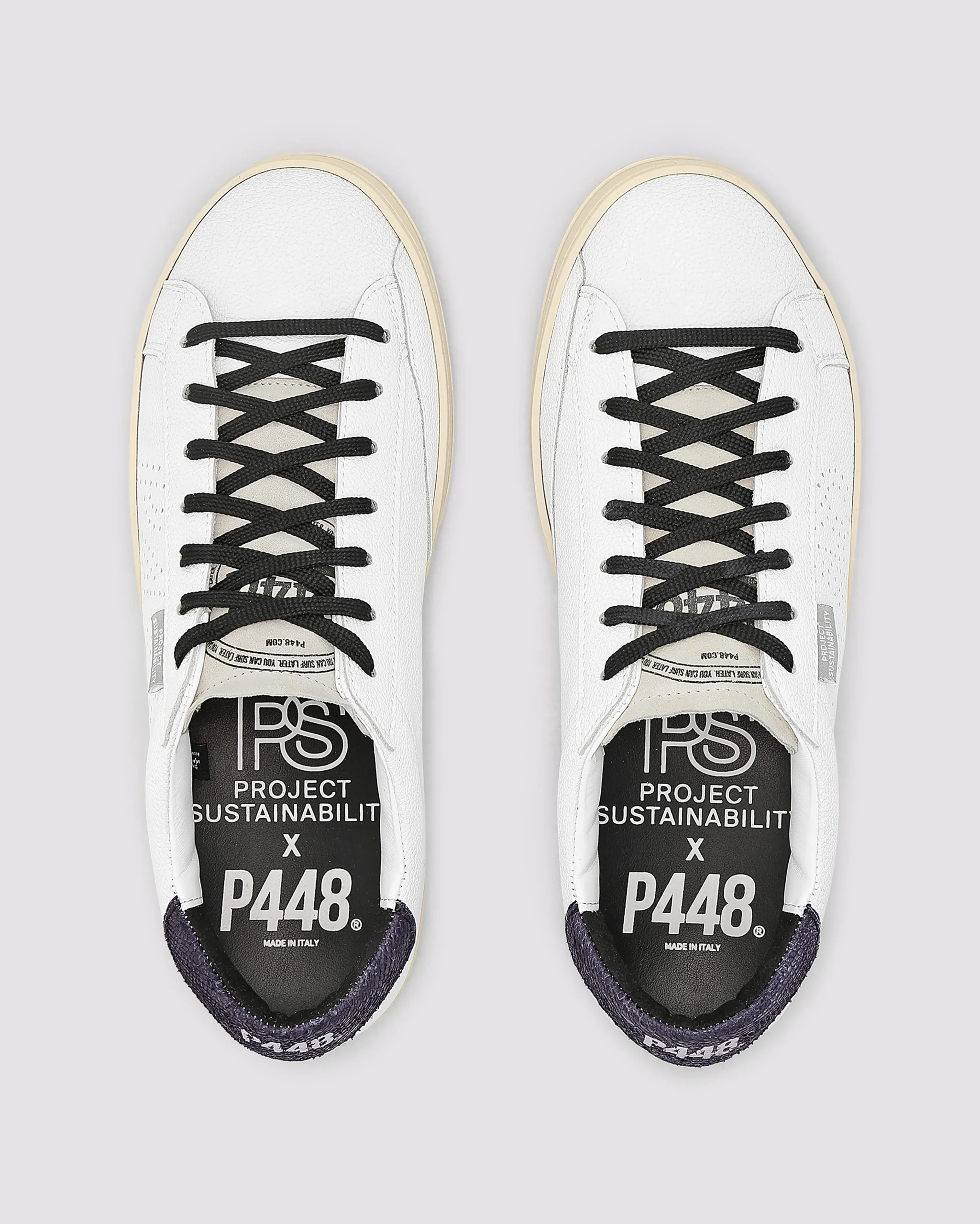Women P448 Low Tops|Low Tops>John Lionfish White/Dark