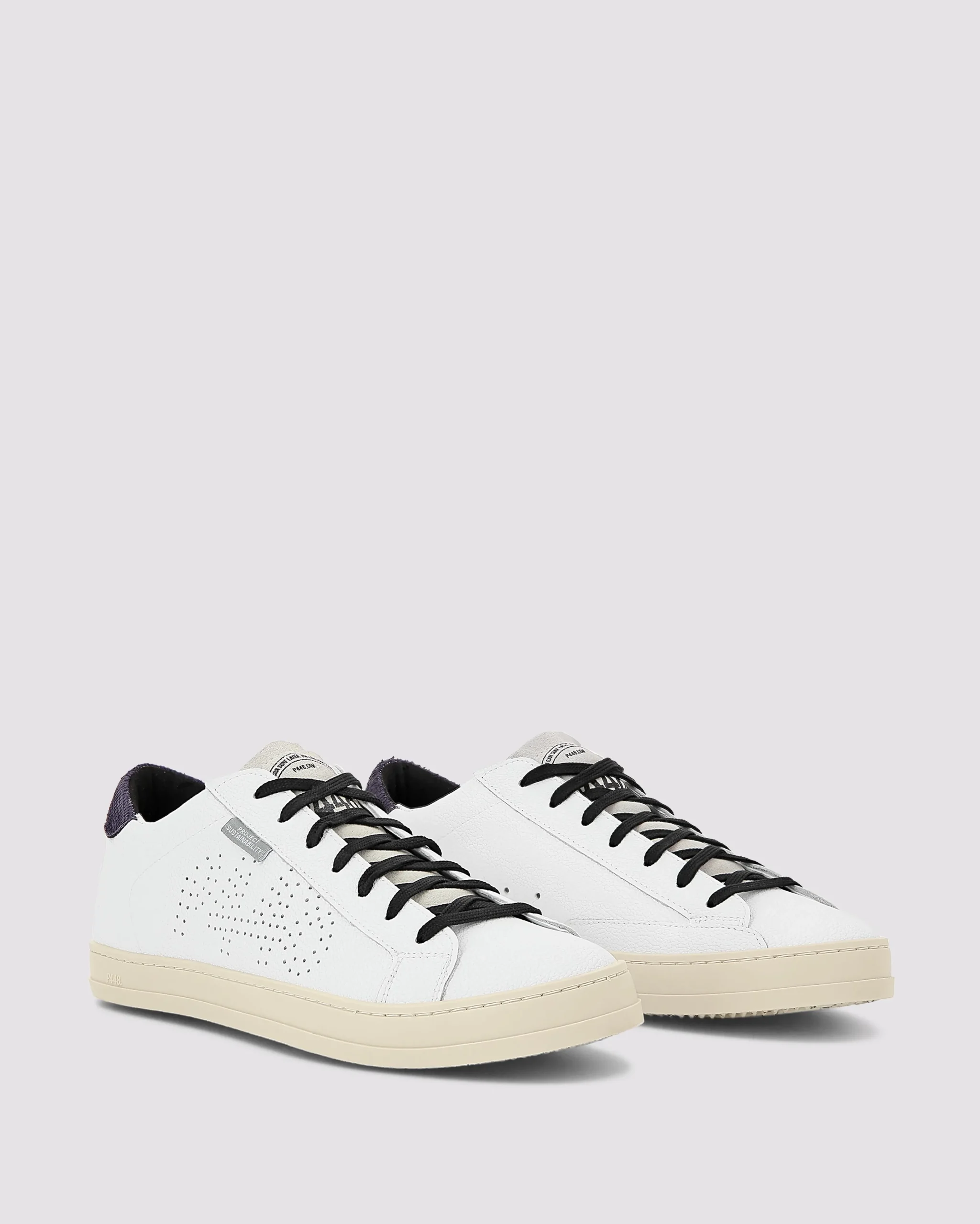 Women P448 Low Tops|Low Tops>John Lionfish White/Dark