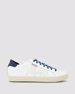 Women P448 Low Tops|Low Tops>John Lionfish White/Navy
