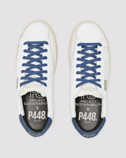 Women P448 Low Tops|Low Tops>John Lionfish White/Navy