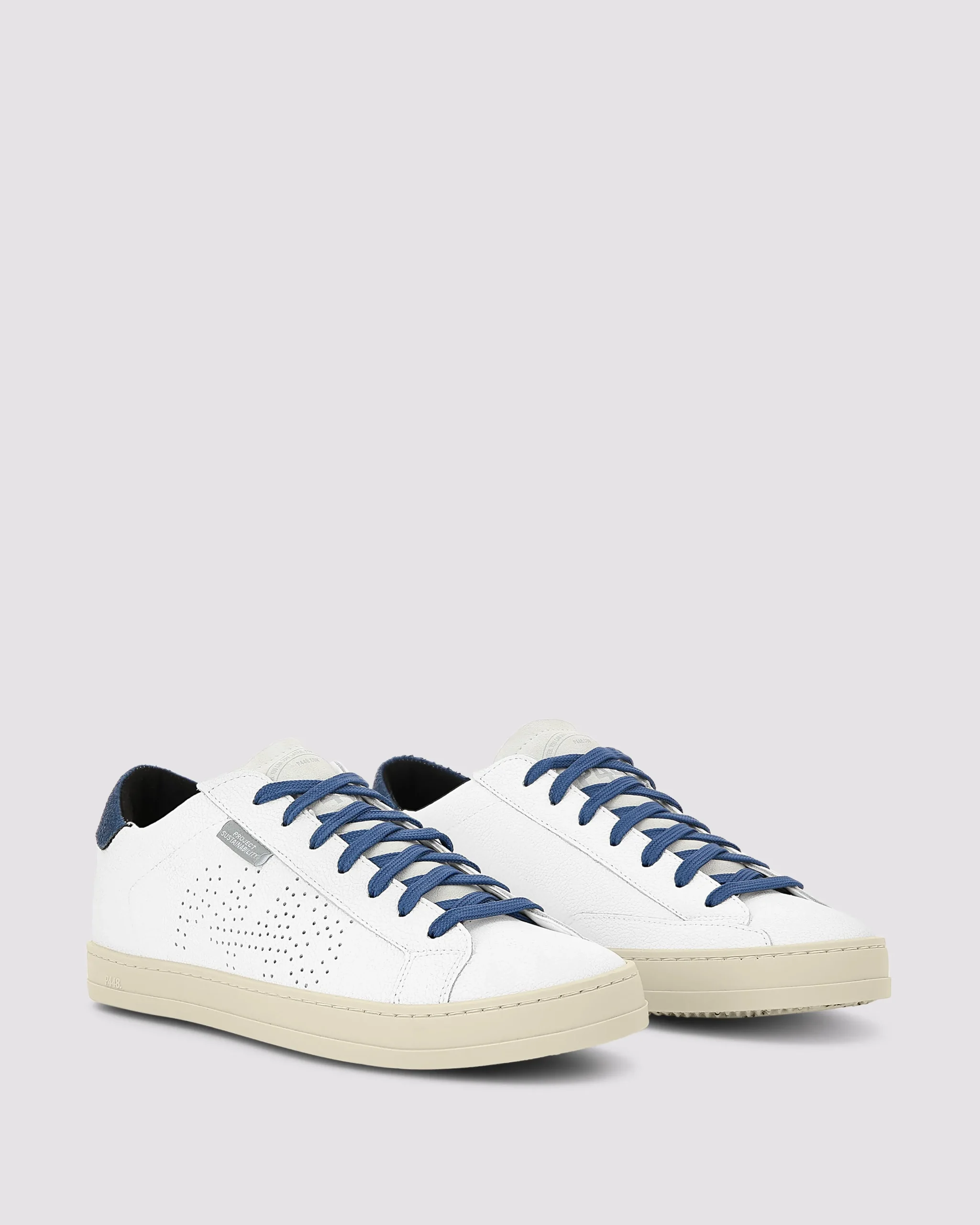 Women P448 Low Tops|Low Tops>John Lionfish White/Navy