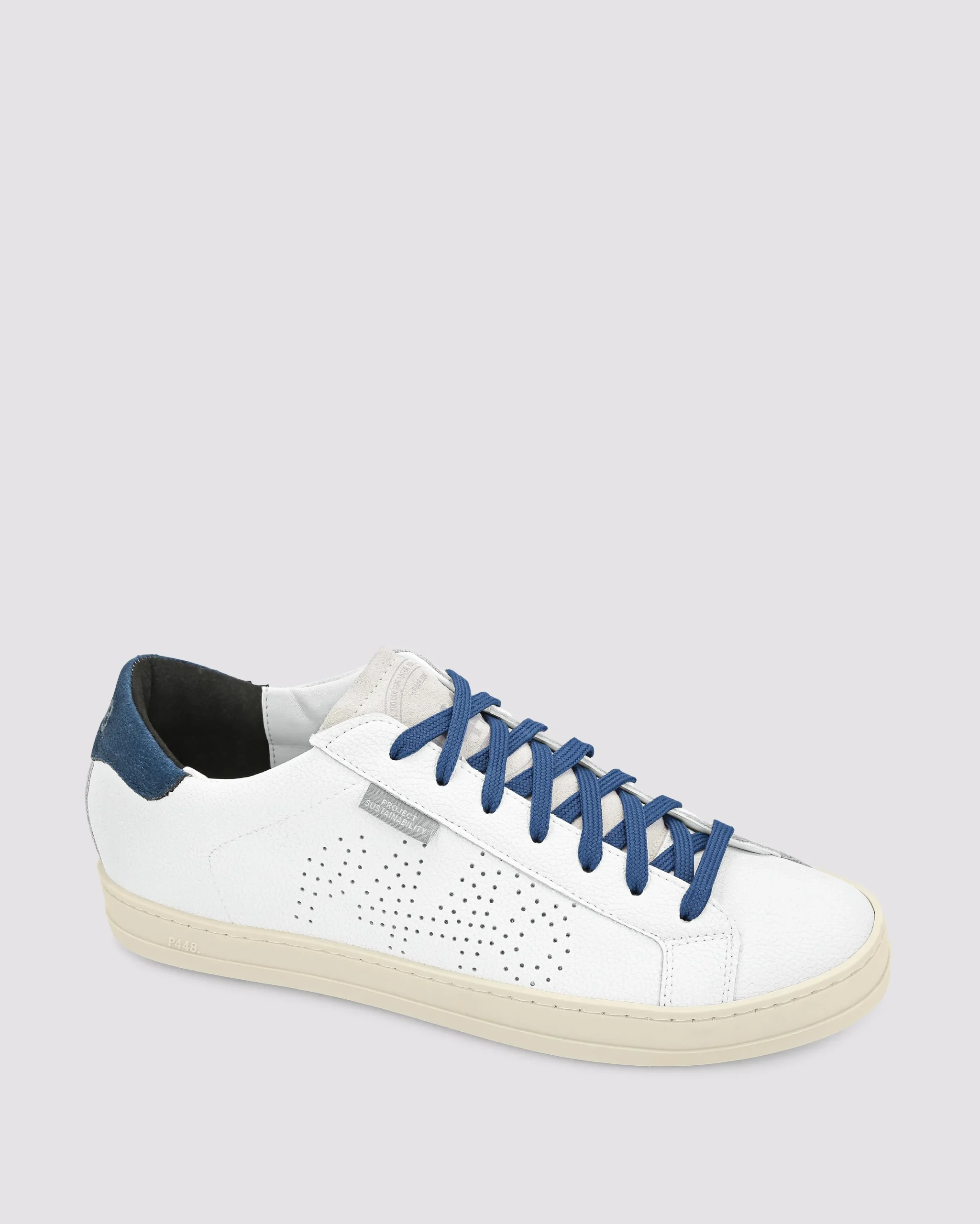 Women P448 Low Tops|Low Tops>John Lionfish White/Navy