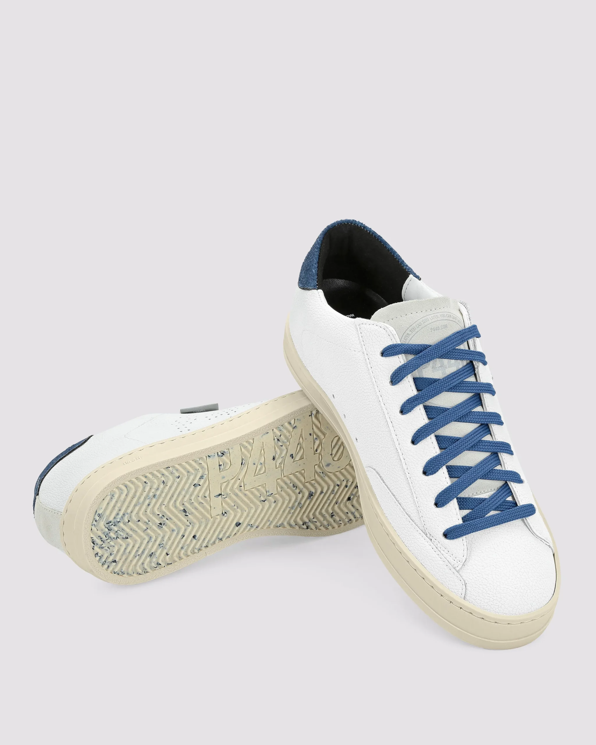 Women P448 Low Tops|Low Tops>John Lionfish White/Navy