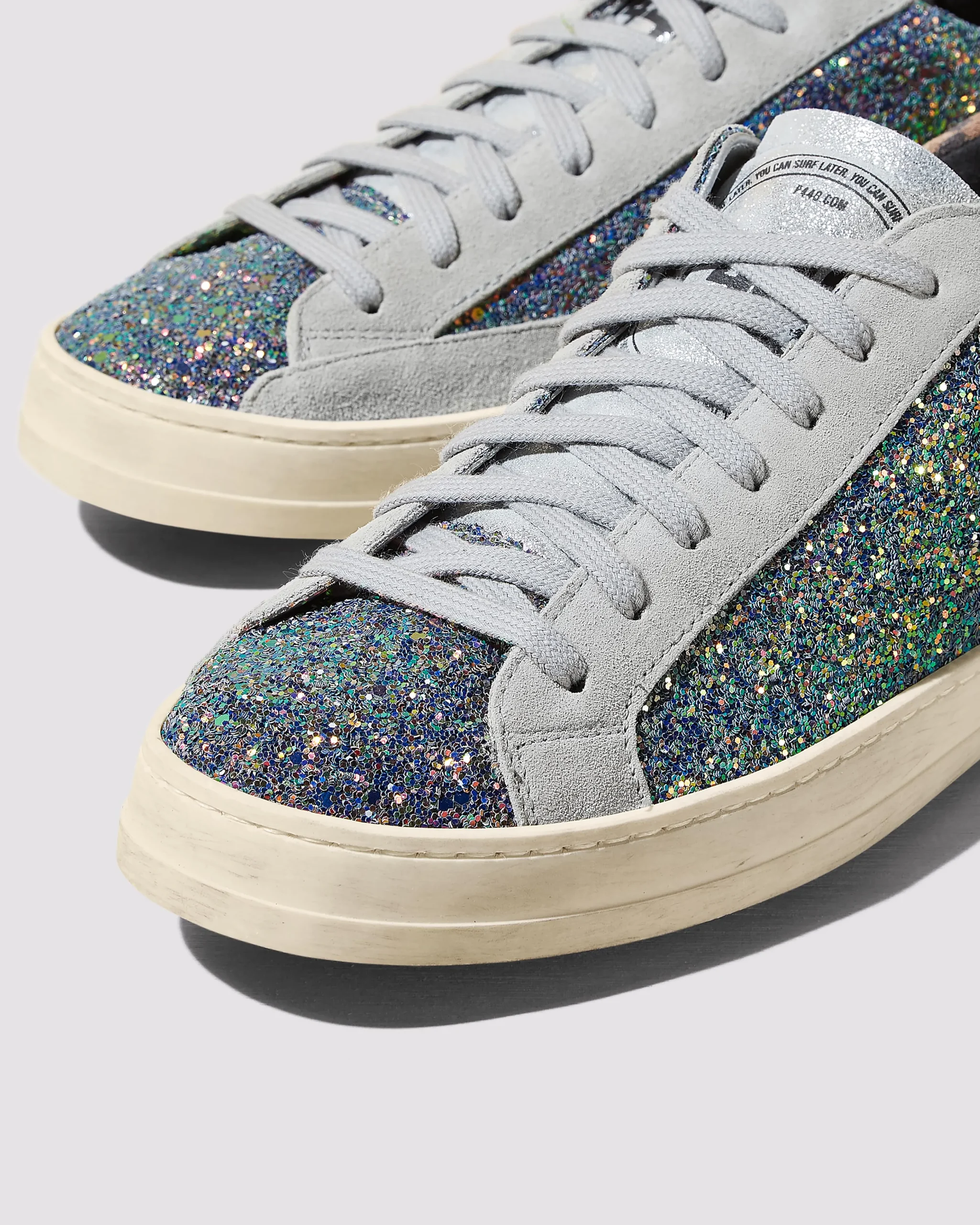 Women P448 Low Tops>John Multi/Glitter
