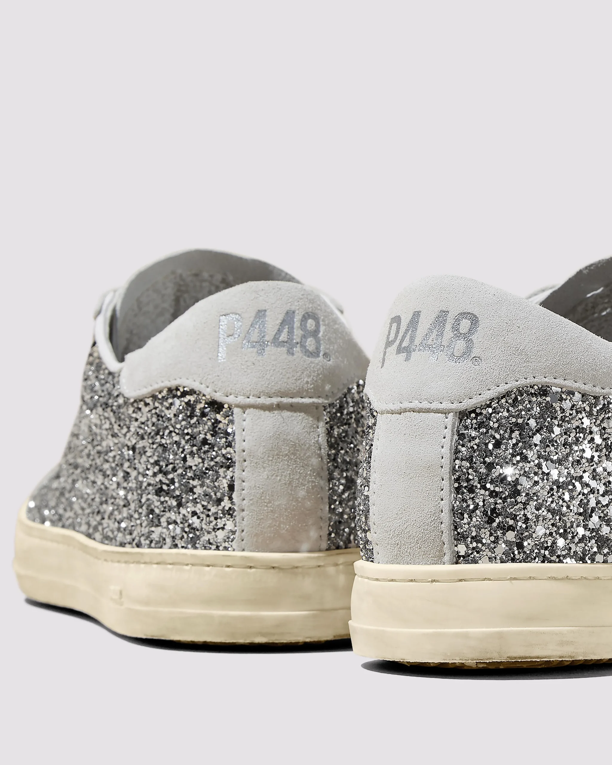 Women P448 Low Tops>John Recycled White/Silver