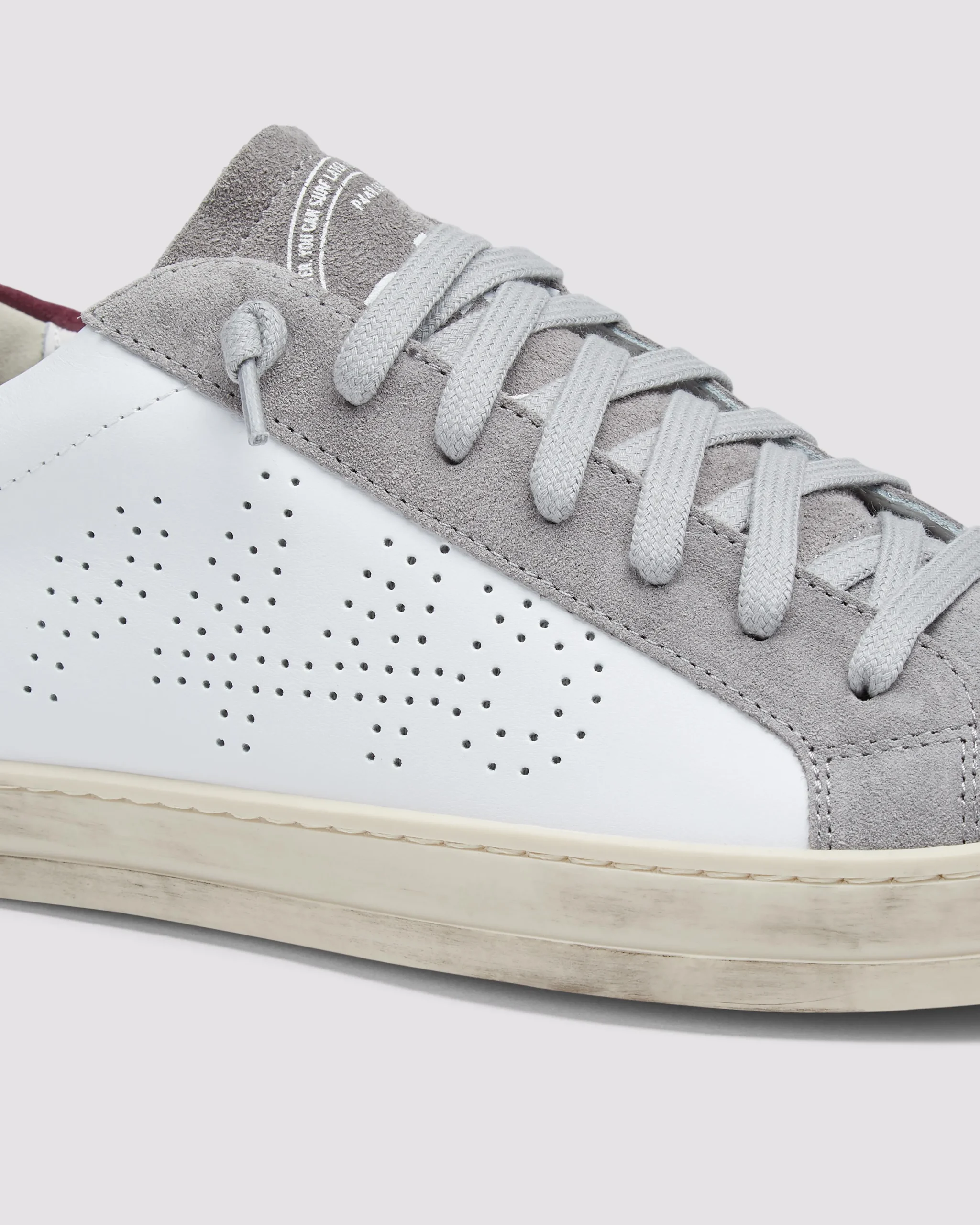 P448 Low Tops>John White/Burgundy