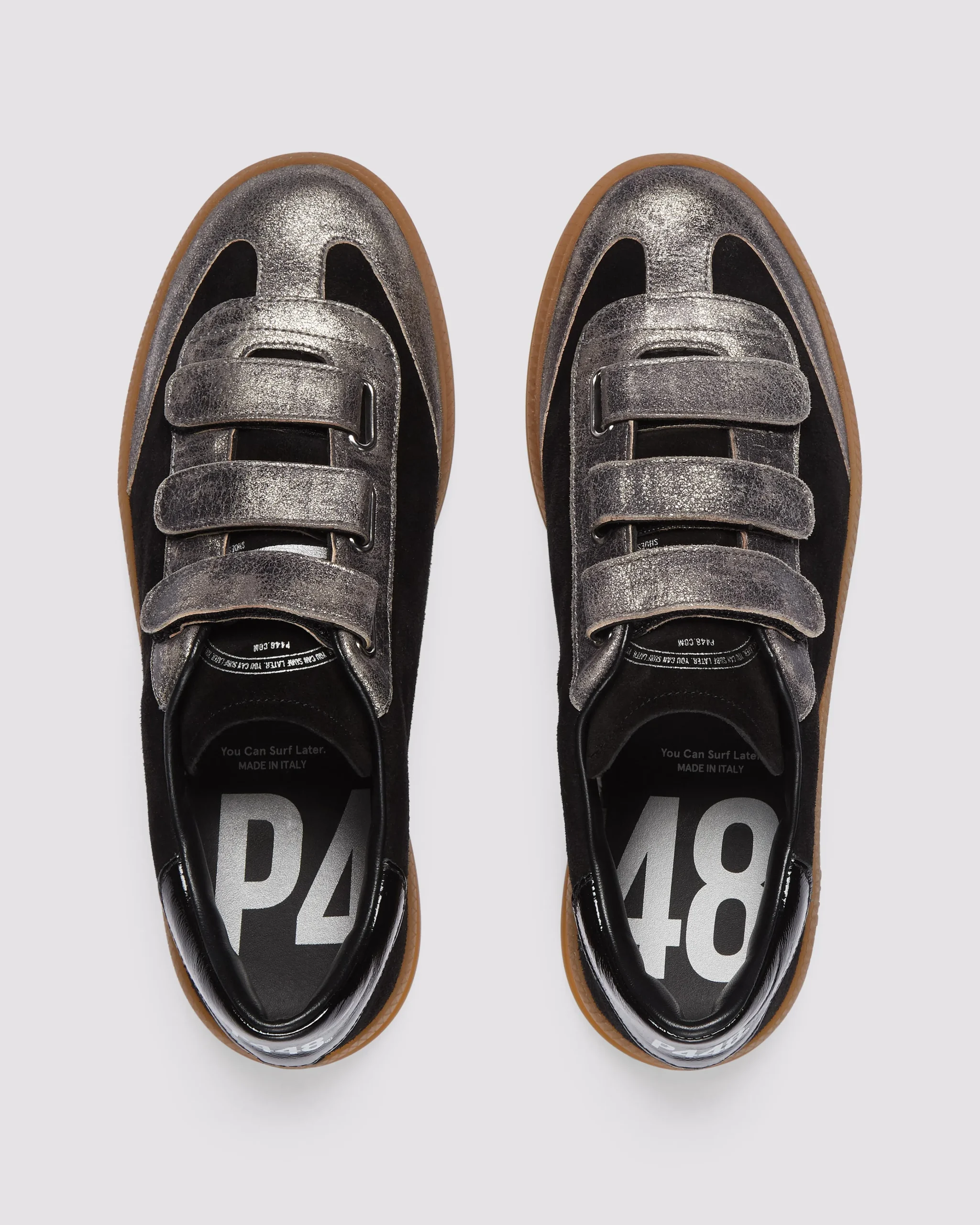 Women P448 Low Tops>Monza Velcro