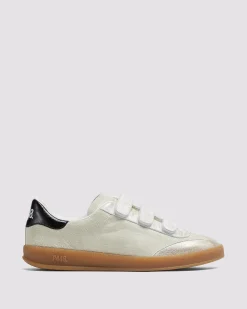 Women P448 Low Tops>Monza Velcro Cream