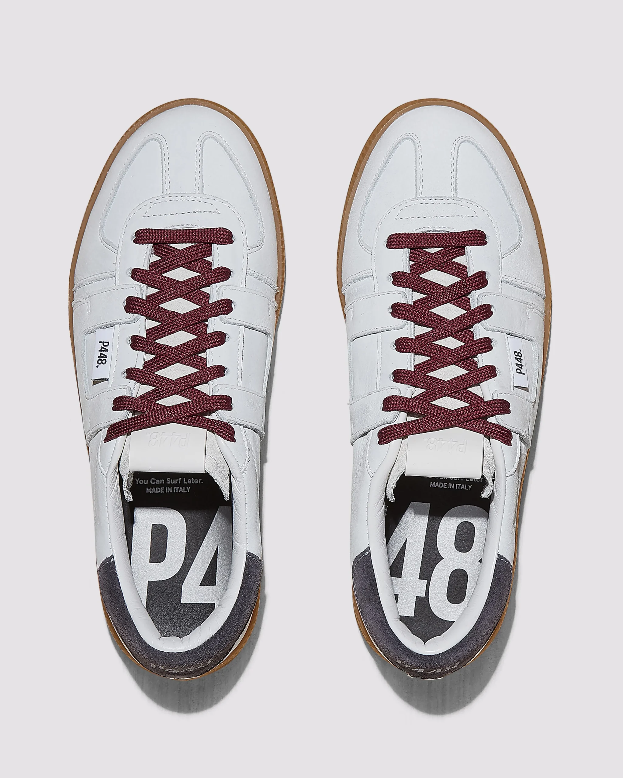Women P448 Low Tops|Low Tops>Monza White/Retro