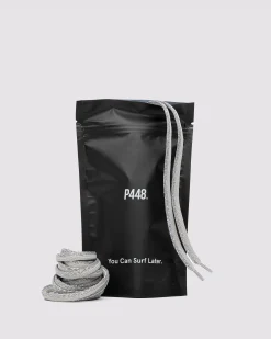 Women P448 Laces|Laces>Shoelaces Silver Sparkle