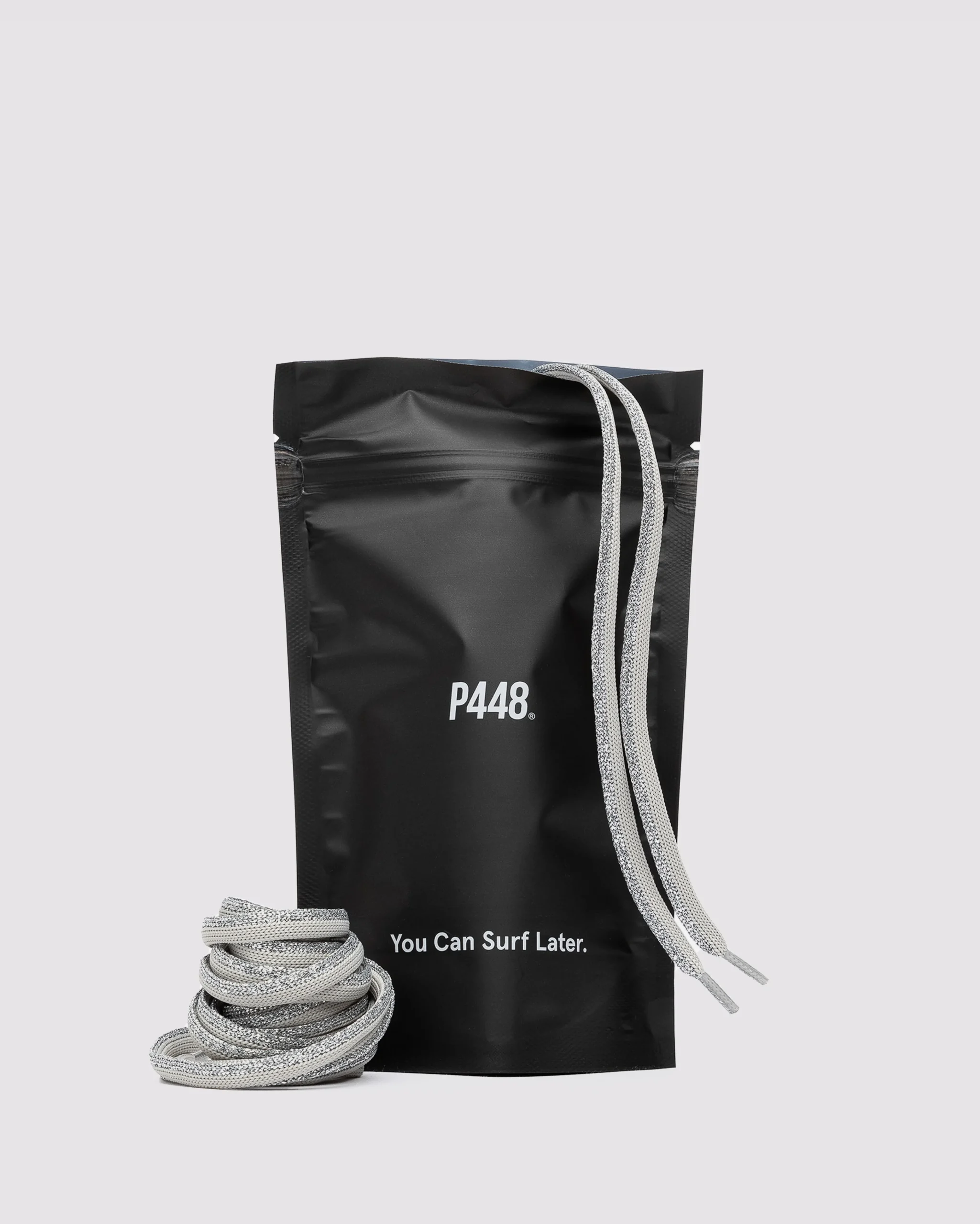 Women P448 Laces|Laces>Shoelaces Silver Sparkle