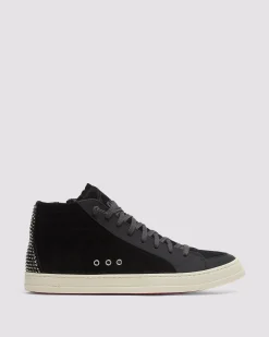 Women P448 High Tops>Skate Black Strass