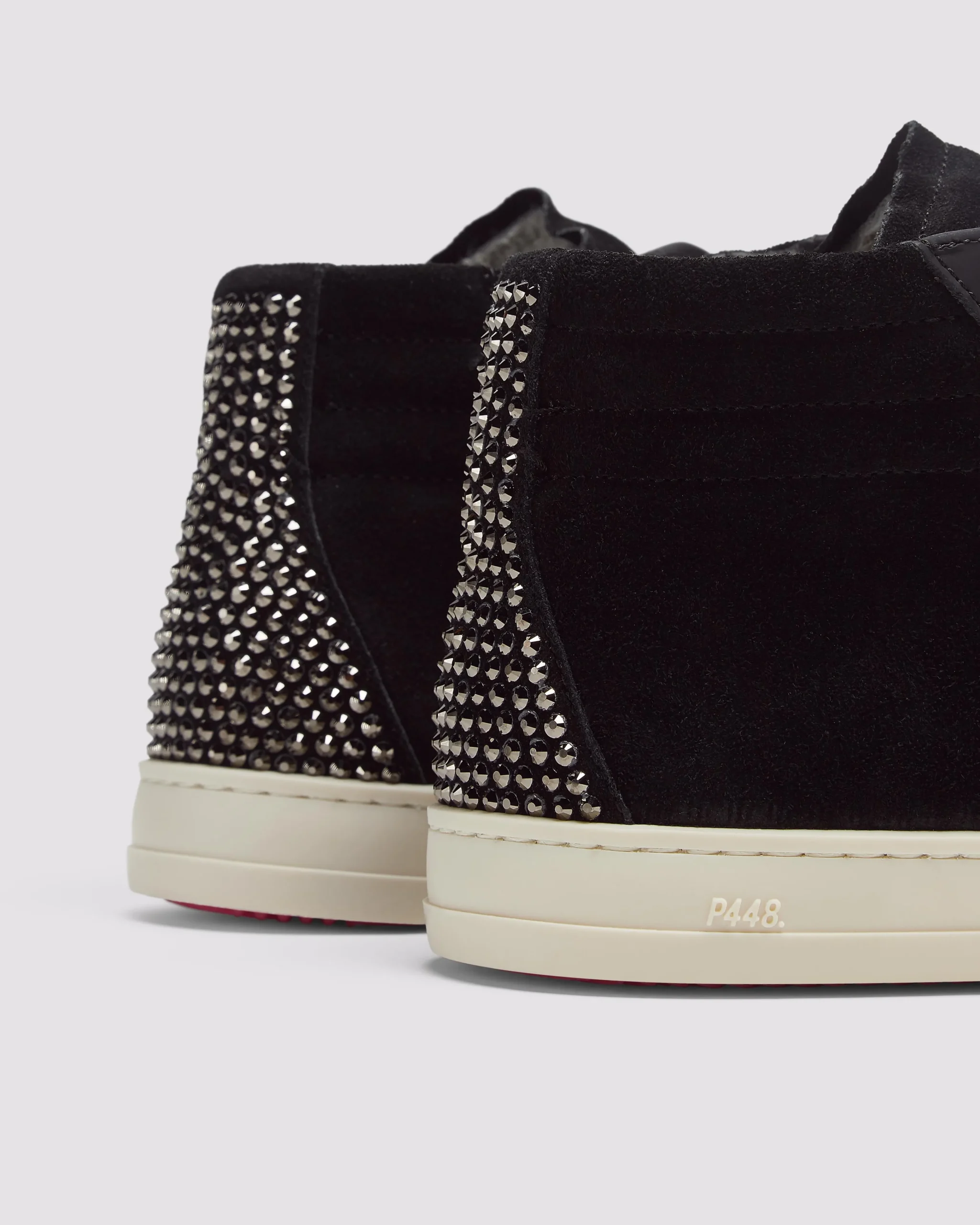 Women P448 High Tops>Skate Black Strass