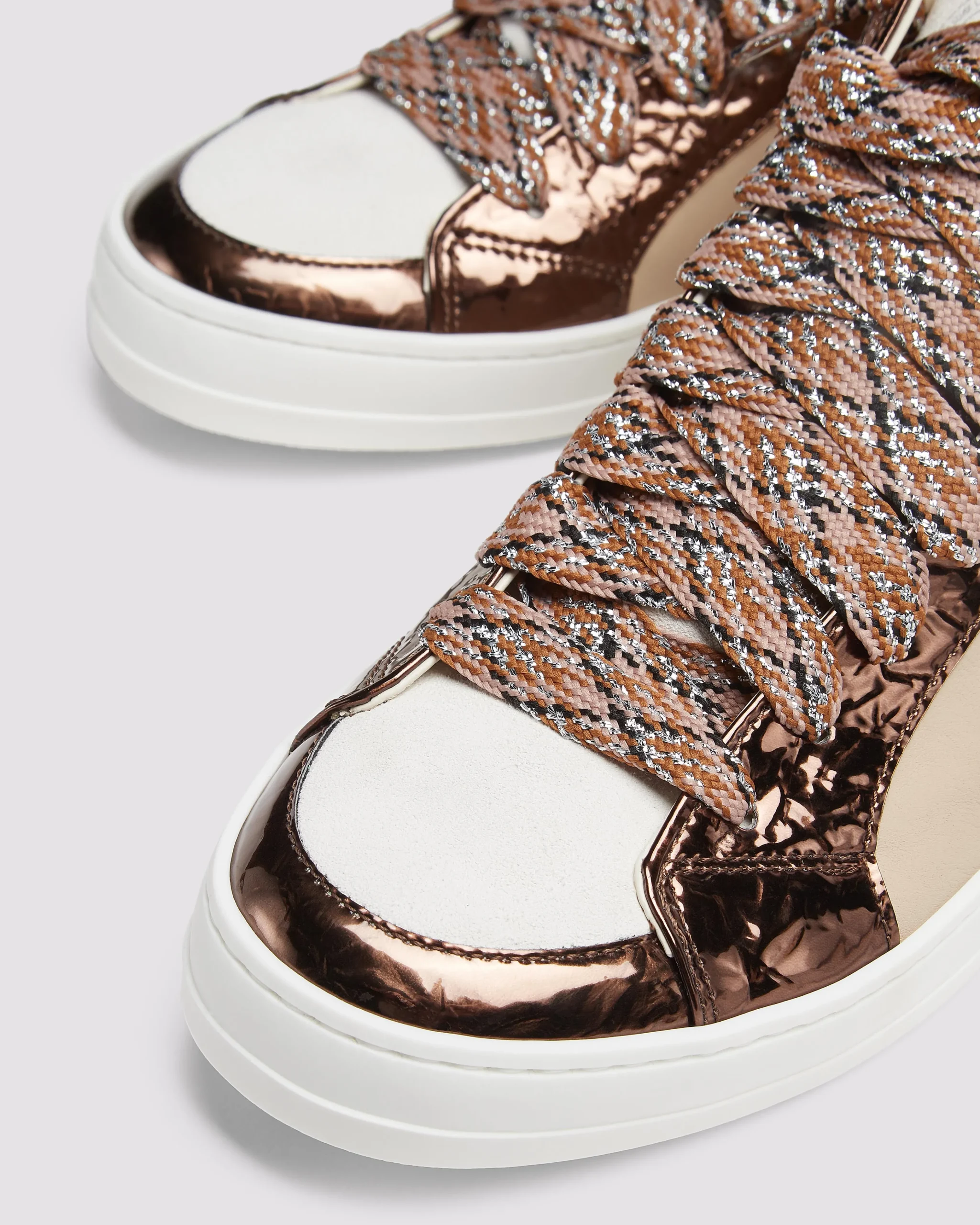 Women P448 High Tops>Skate Bronze