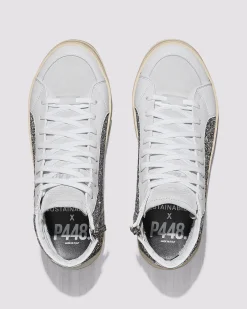 Women P448 High Tops>Skate Recycled White/