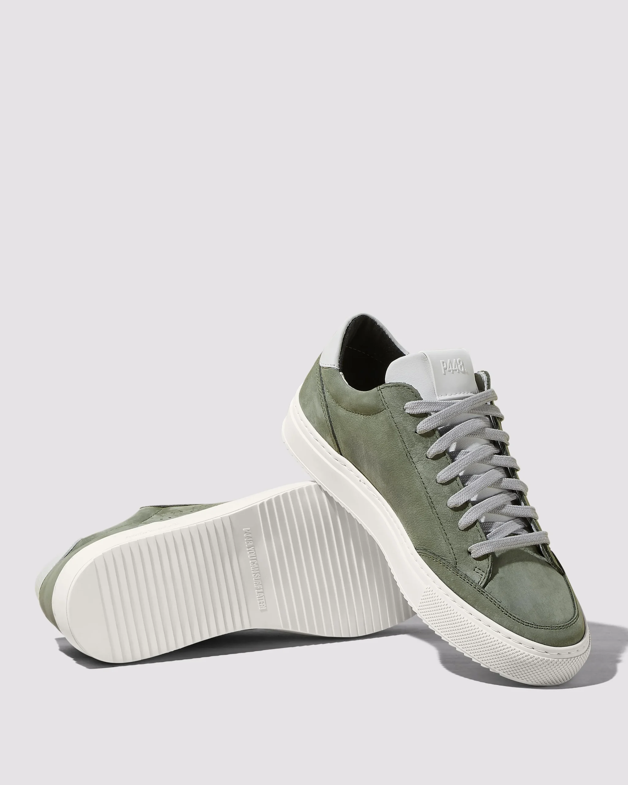 P448 Low Tops>Soho Army/White