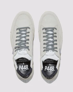 P448 Low Tops>Soho Recycled Suede Blue