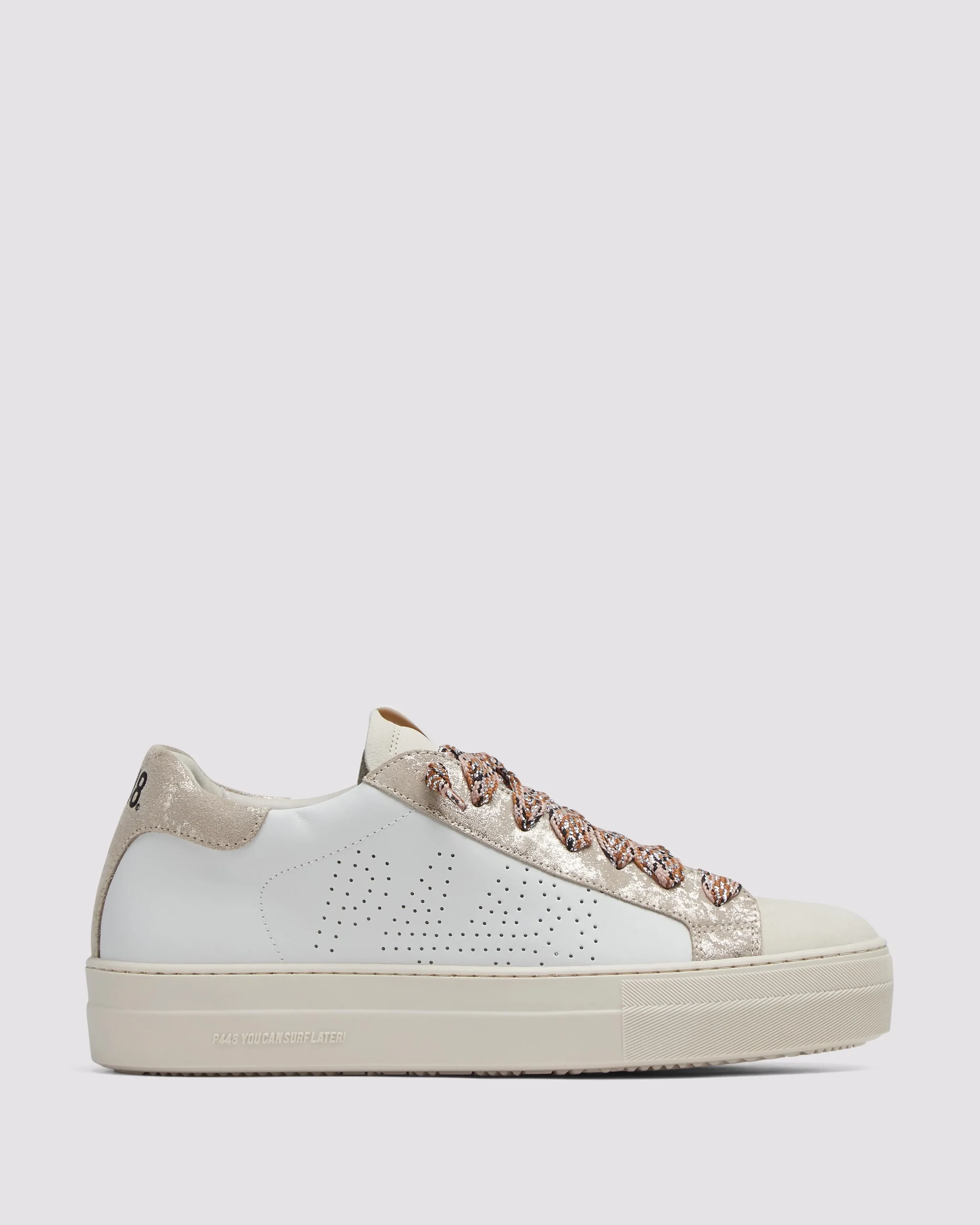 Women P448 Platforms|Low Tops>Thea Champagne