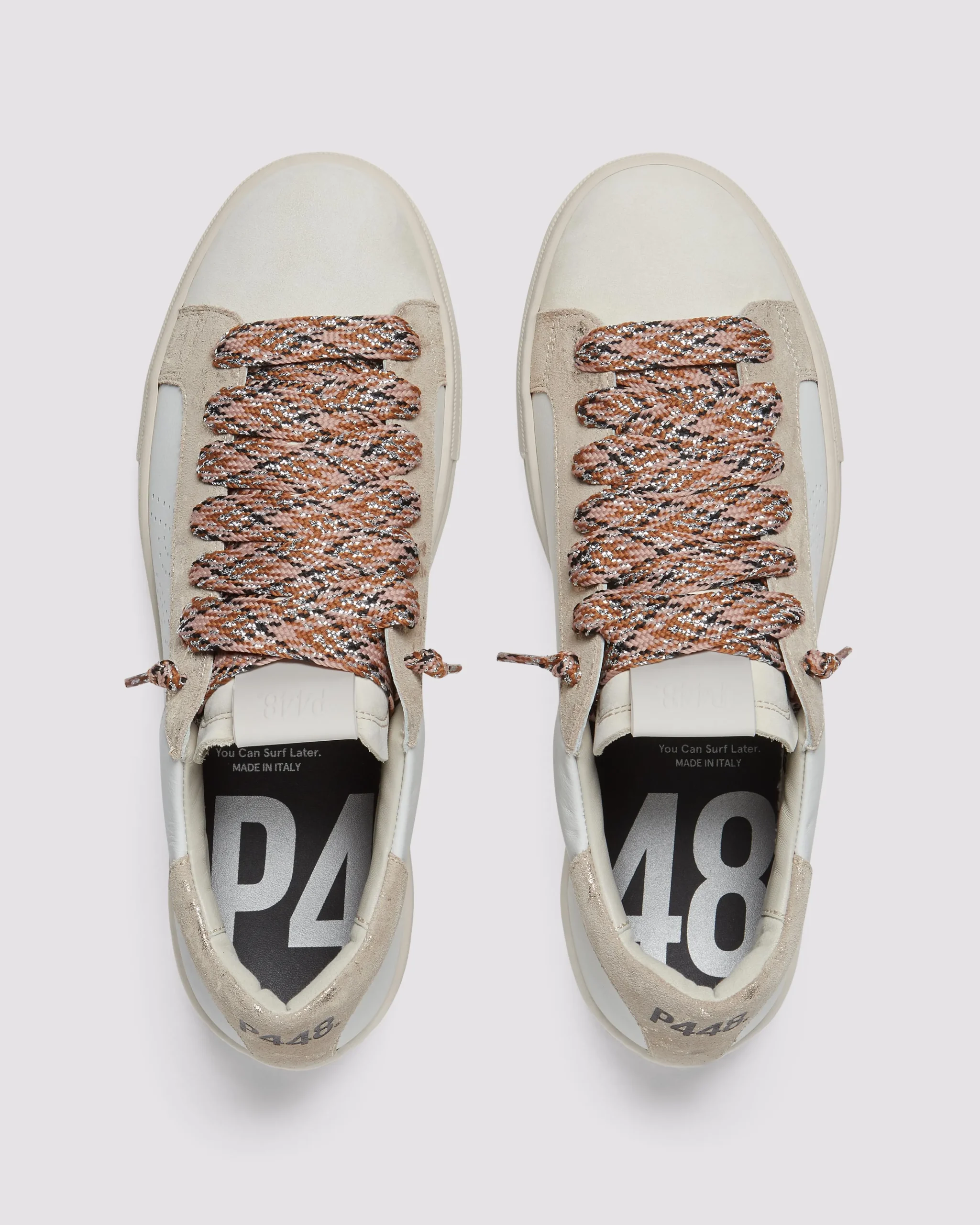 Women P448 Platforms|Low Tops>Thea Champagne