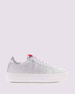 Women P448 Platforms|Low Tops>Thea Dama/White