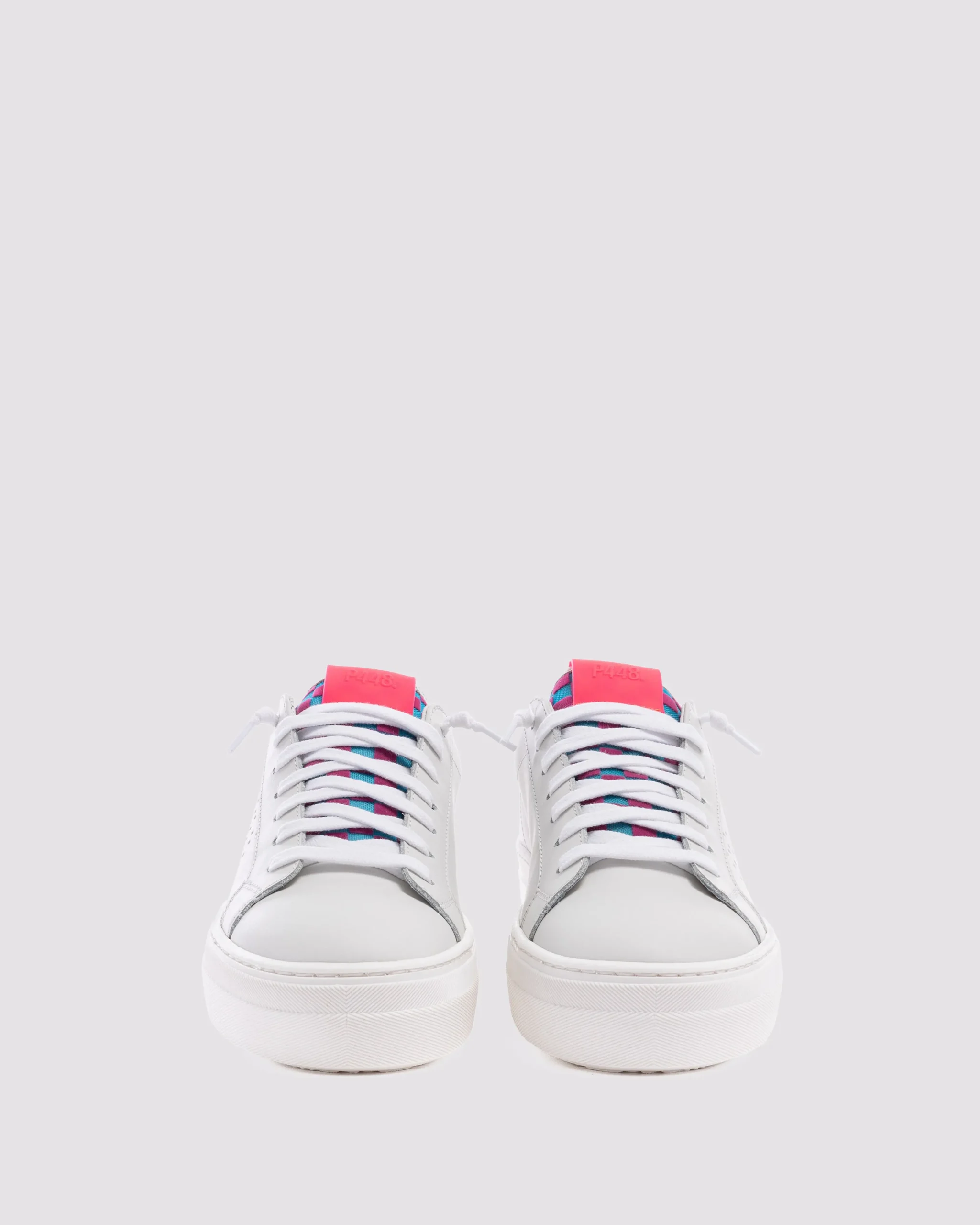 Women P448 Platforms|Low Tops>Thea Dama/White
