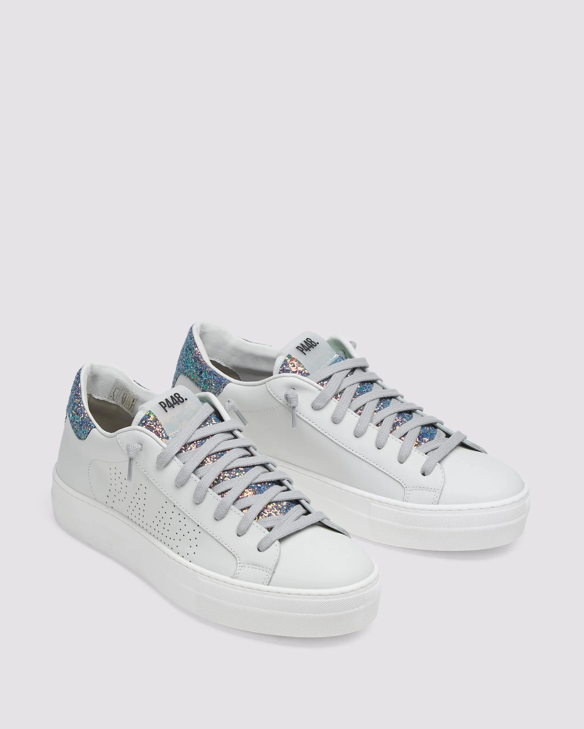 Women P448 Platforms|Low Tops>Thea Multi Glitter