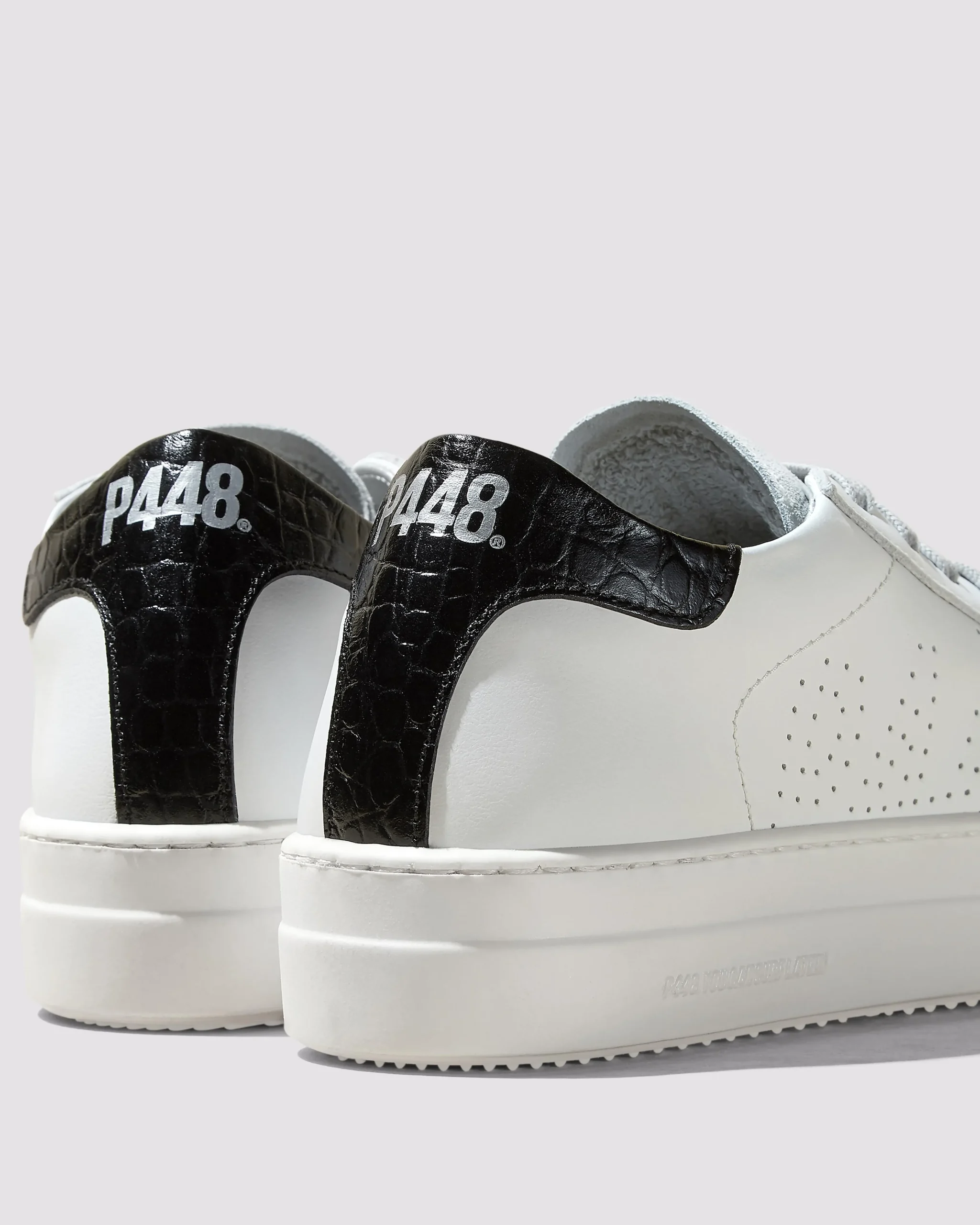 Women P448 Platforms|Low Tops>Thea White/Black