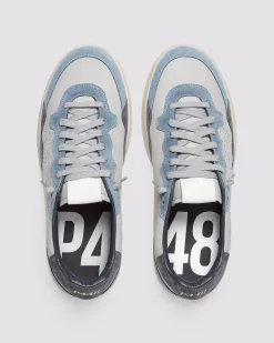 Women P448 Low Tops|Low Tops>Vert /Dust Blue