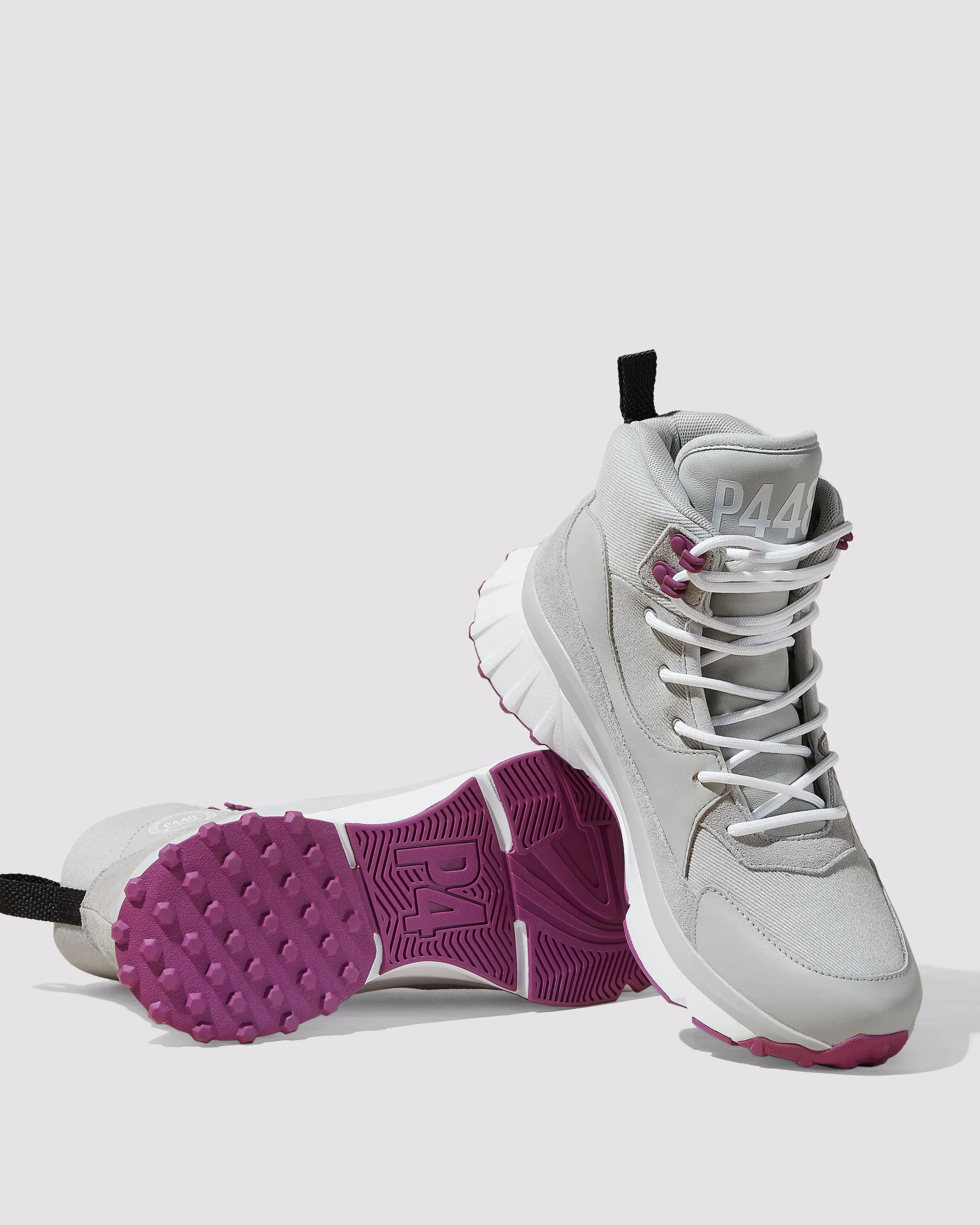 Women P448 High Tops>Viking Grey/Purple