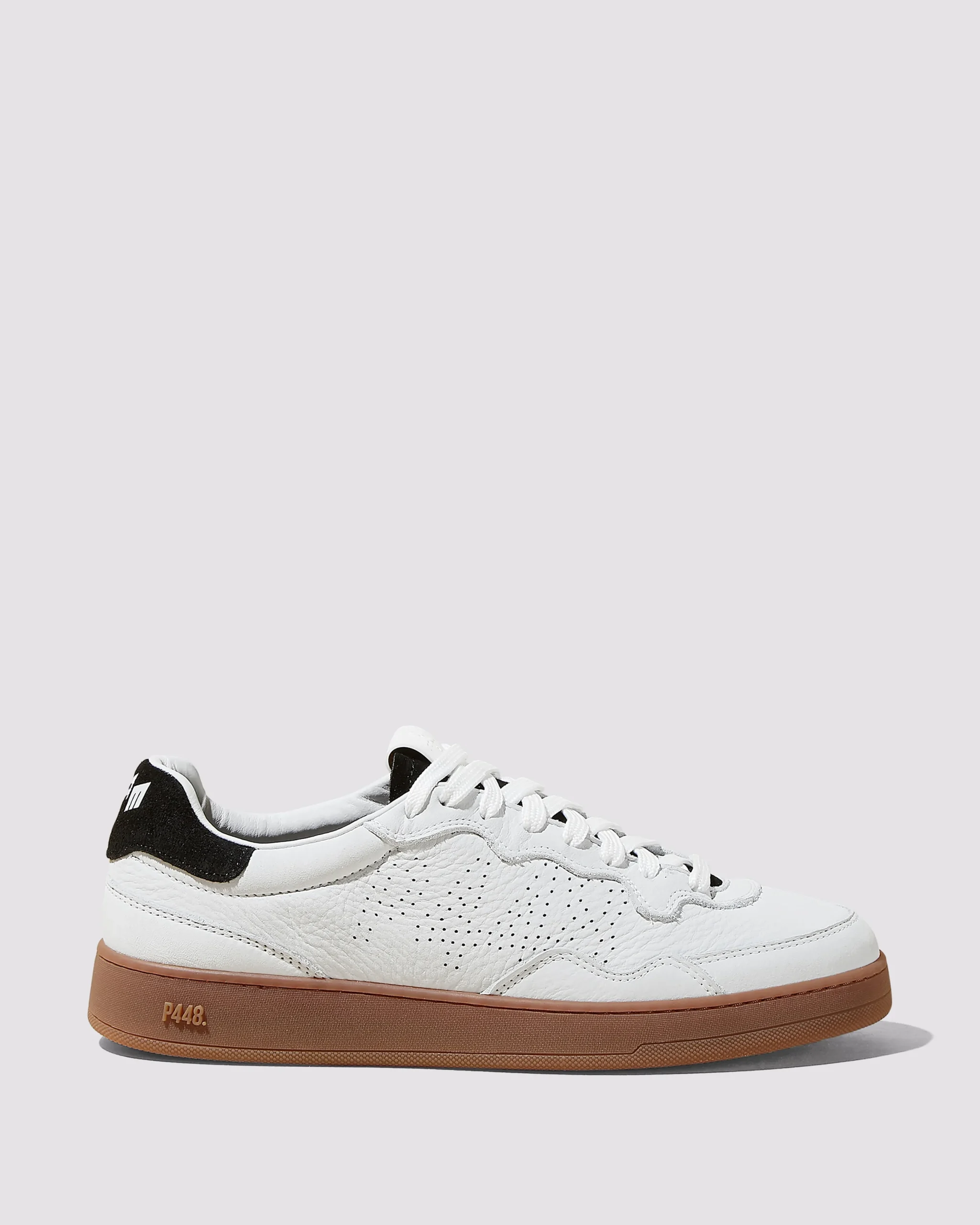 Women P448 Low Tops|Low Tops>Yam White/Nero